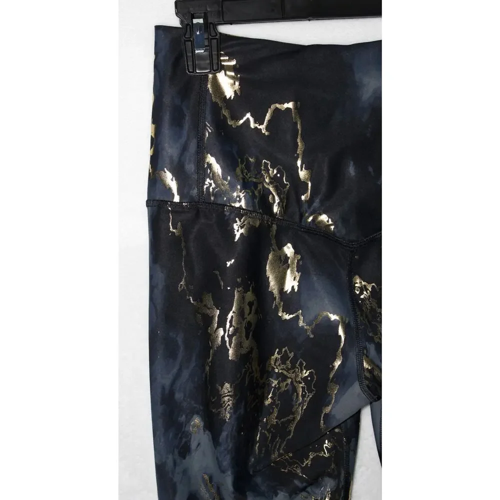 Old Navy Extra High-Rise Powersoft Go Dry Leggings in Marble Pattern, Size M